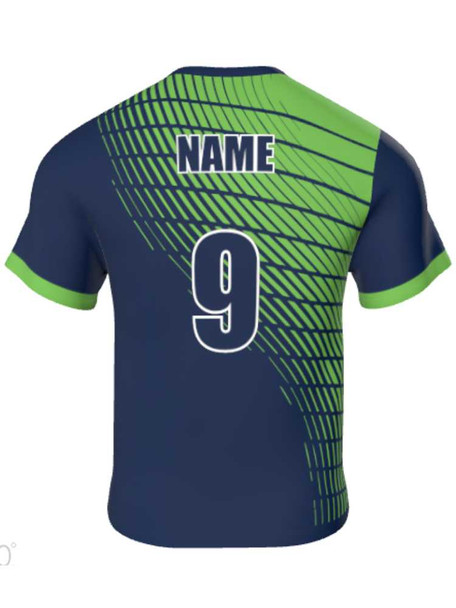 Mens/Youth "Frontline" Custom Sublimated Reversible Short Sleeve Lacrosse Game Jersey Short Sleeve All Sports Uniforms