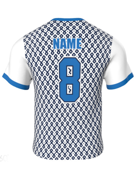 Dawg - Mens/Youth "Night Hunt" Custom Sublimated Reversible Short Sleeve Lacrosse Game Jersey
