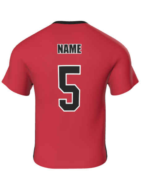 Dawg - Mens/Youth "Blackout" Custom Sublimated Reversible Short Sleeve Lacrosse Game Jersey