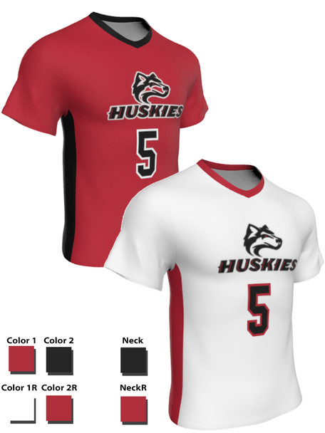 Dawg - Mens/Youth "Blackout" Custom Sublimated Reversible Short Sleeve Lacrosse Game Jersey