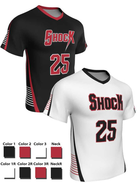 Mens/Youth "War Ready" Custom Sublimated Reversible Short Sleeve Lacrosse Game Jersey Short Sleeve All Sports Uniforms
