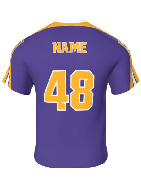 Mens/Youth "Bloodline" Custom Sublimated Short Sleeve Lacrosse Game Jersey Short Sleeve All Sports Uniforms