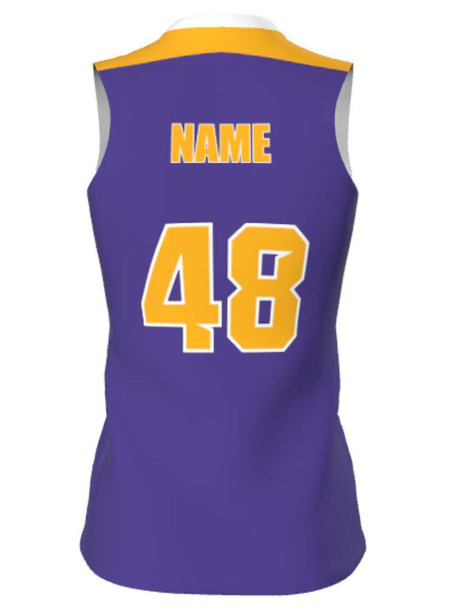 Dawg - Ladies/Girls "Bloodline" Custom Sublimated Sleeveless Lacrosse Uniform Sleeveless All Sports Uniforms
