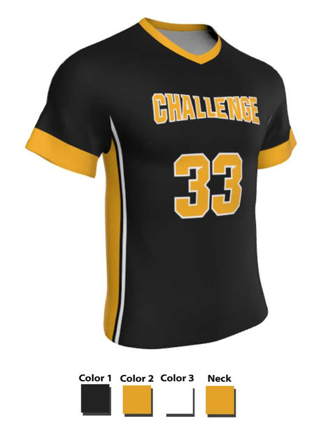Mens/Youth "Relentless" Custom Sublimated Short Sleeve Lacrosse Game Jersey Short Sleeve All Sports Uniforms