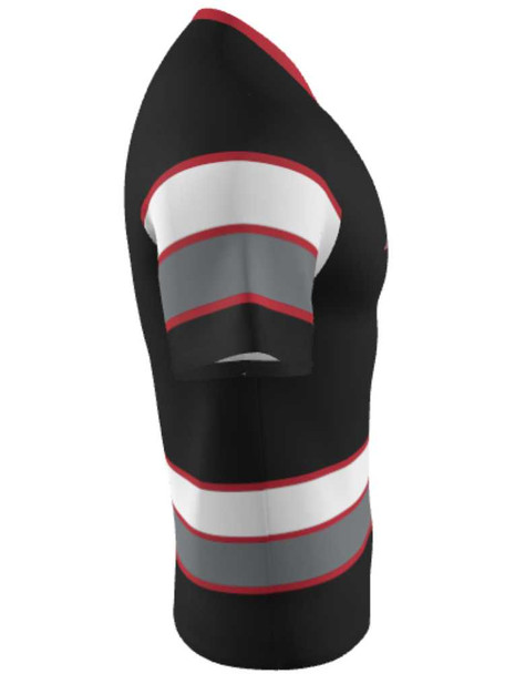 Mens/Youth "Top Dawg" Custom Sublimated Short Sleeve Lacrosse Game Jersey Short Sleeve All Sports Uniforms