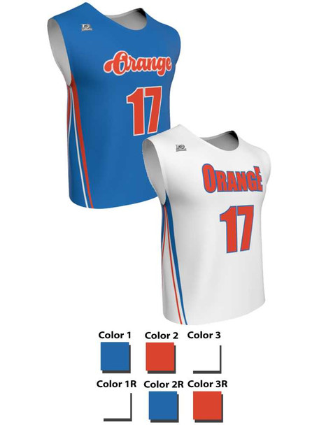 Mens/Youth "Shadow Pack" Custom Sublimated Reversible Wide Shoulder Sleeveless Lacrosse Game Jersey Wide Shoulder All Sports Uniforms