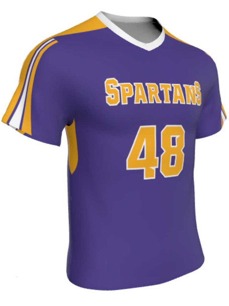 Dawg - Mens/Youth "Bloodline" Custom Sublimated Short Sleeve Reversible Lacrosse Uniform Reversible Short Sleeve All Sports Uniforms