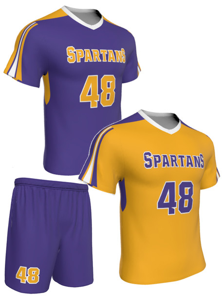 Dawg - Mens/Youth "Bloodline" Custom Sublimated Short Sleeve Reversible Lacrosse Uniform