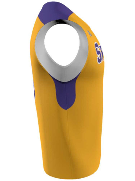 Dawg - Mens/Youth "Bloodline" Custom Sublimated Wide Shoulder Reversible Lacrosse Uniform Reversible Wide Shoulder All Sports Uniforms