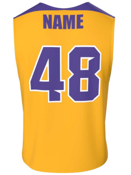 Dawg - Mens/Youth "Bloodline" Custom Sublimated Reversible Standard Shoulder Sleeveless Lacrosse Practice Uniform Set Reversible Standard Shoulder All Sports Uniforms