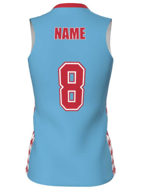 Dawg - Ladies/Girls "Alpha Pak" Custom Sublimated Sleeveless Lacrosse Uniform Sleeveless All Sports Uniforms