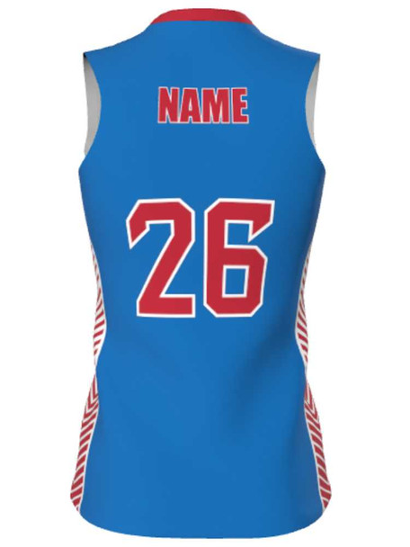 Dawg - Ladies/Girls "Battle Tested" Custom Sublimated Sleeveless Lacrosse Uniform Sleeveless All Sports Uniforms