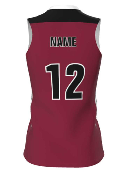 Dawg - Ladies/Girls "Bite Back" Custom Sublimated Sleeveless Lacrosse Uniform Sleeveless All Sports Uniforms