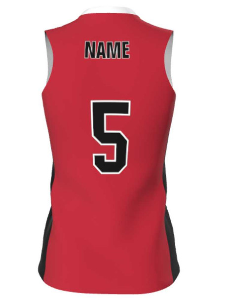 Dawg - Ladies/Girls "Blackout" Custom Sublimated Sleeveless Lacrosse Uniform Sleeveless All Sports Uniforms
