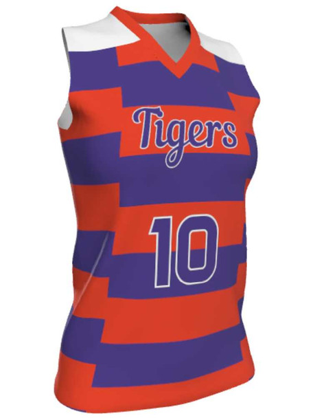 Dawg - Ladies/Girls "First Strike" Custom Sublimated Sleeveless Lacrosse Uniform Sleeveless All Sports Uniforms