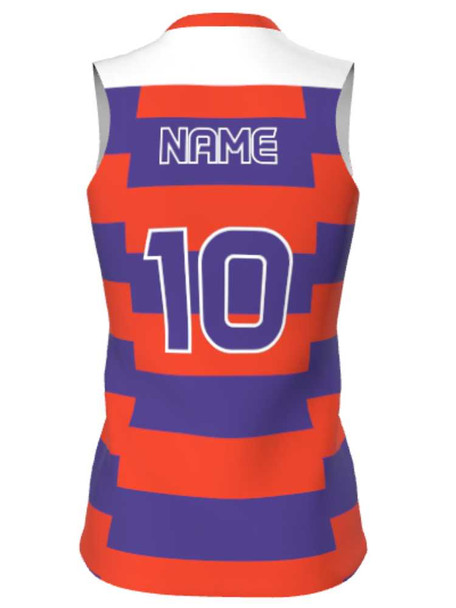 Dawg - Ladies/Girls "First Strike" Custom Sublimated Sleeveless Lacrosse Uniform Sleeveless All Sports Uniforms