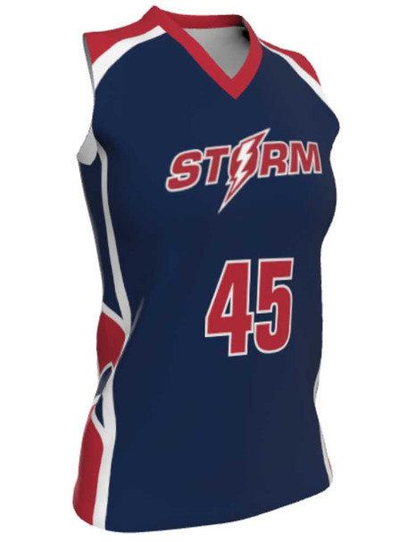 Dawg - Ladies/Girls "Kill Shot" Custom Sublimated Sleeveless Lacrosse Uniform Sleeveless All Sports Uniforms