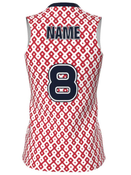Dawg - Ladies/Girls "Night Hunt" Custom Sublimated Sleeveless Lacrosse Uniform Sleeveless All Sports Uniforms