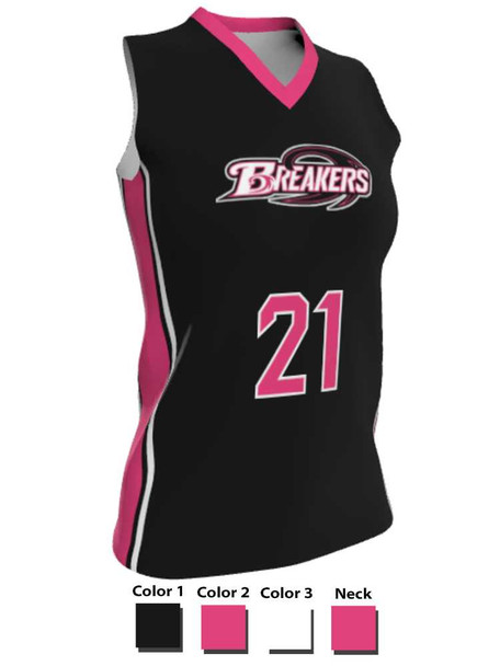 Dawg - Ladies/Girls "Relentless" Custom Sublimated Sleeveless Lacrosse Uniform Sleeveless All Sports Uniforms