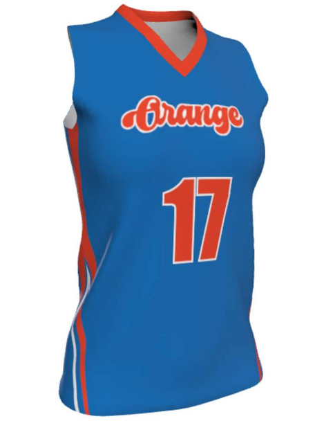 Dawg - Ladies/Girls "Shadow Pack" Custom Sublimated Sleeveless Lacrosse Uniform Sleeveless All Sports Uniforms