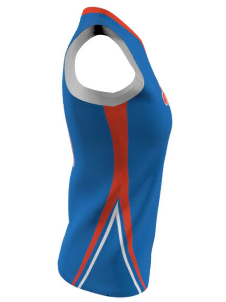 Dawg - Ladies/Girls "Shadow Pack" Custom Sublimated Sleeveless Lacrosse Uniform Sleeveless All Sports Uniforms