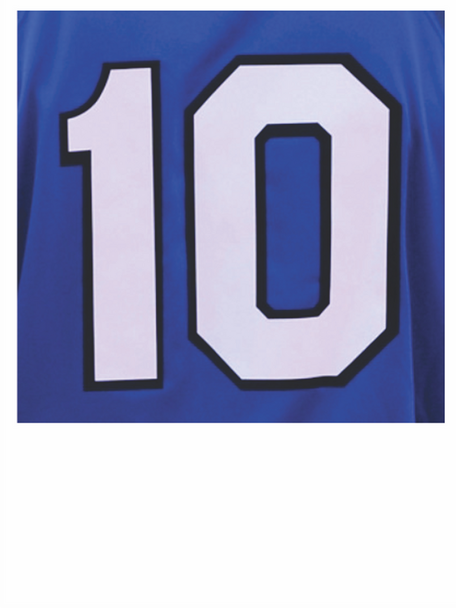 Numbers - Lacrosse Shorts Decoration Products All Sports Uniforms