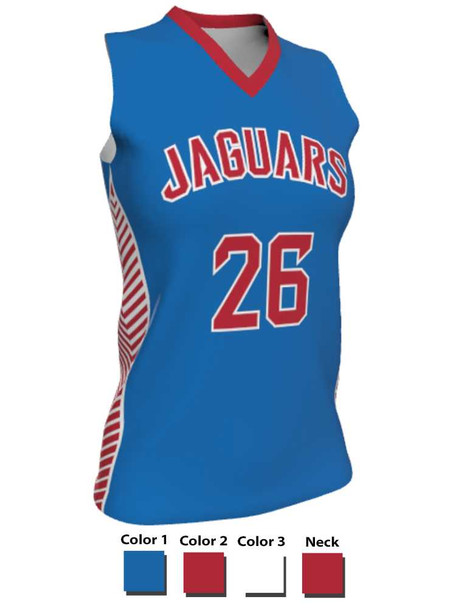 Dawg - Ladies/Girls "Battle Tested" Custom Sublimated Sleeveless Lacrosse Game Jersey Sleeveless All Sports Uniforms