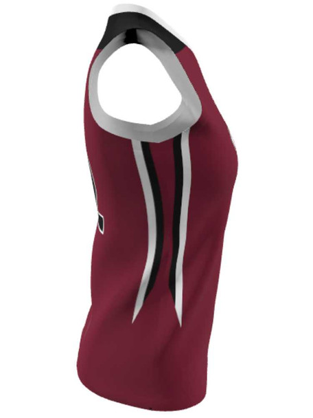Dawg - Ladies/Girls "Bite Back" Custom Sublimated Sleeveless Lacrosse Game Jersey Sleeveless All Sports Uniforms