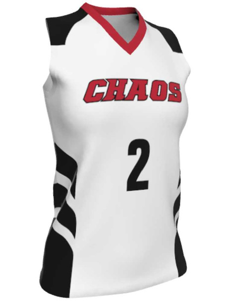 Dawg - Ladies/Girls "Grind" Custom Sublimated Sleeveless Lacrosse Game Jersey Sleeveless All Sports Uniforms