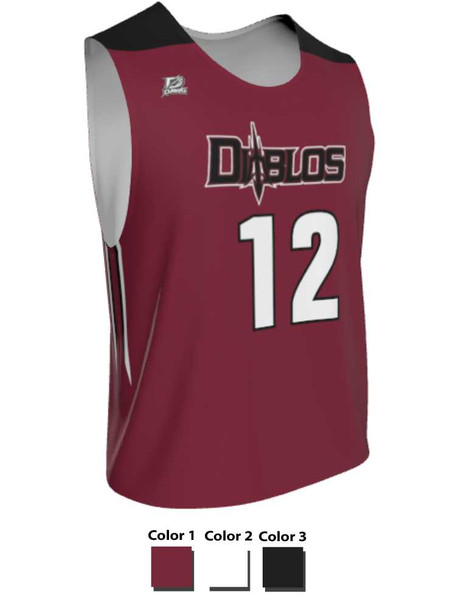 Dawg - Mens/Youth "Bite Back" Custom Sublimated Standard Shoulder Lacrosse Practice Jersey Standard Shoulder All Sports Uniforms