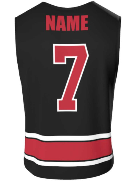 Dawg - Mens/Youth "Fast Lane" Custom Sublimated Reversible Standard Shoulder Sleeveless Lacrosse Practice Jersey Reversible Standard Shoulder All Sports Uniforms