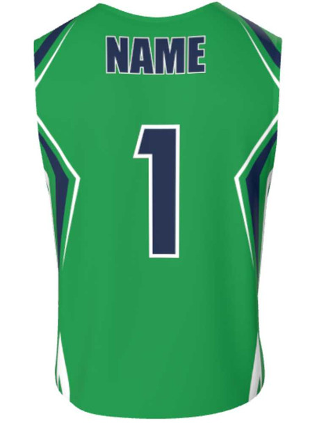 Dawg - Mens/Youth "Full Speed" Custom Sublimated Reversible Standard Shoulder Sleeveless Lacrosse Practice Jersey Reversible Standard Shoulder All Sports Uniforms