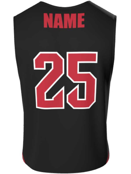 Dawg - Mens/Youth "War Ready" Custom Sublimated Reversible Standard Shoulder Sleeveless Lacrosse Practice Jersey Reversible Standard Shoulder All Sports Uniforms