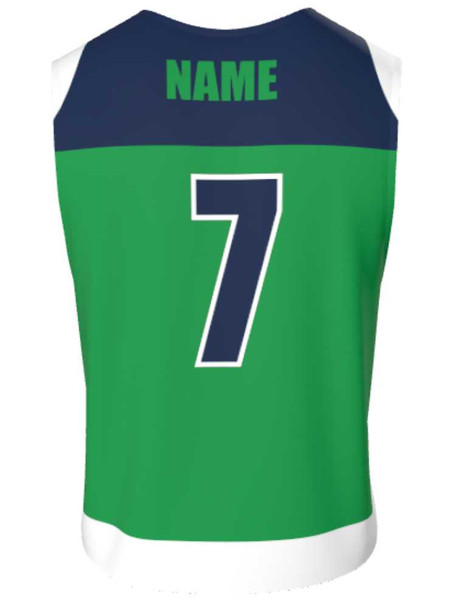 Copy of Dawg - Mens/Youth "Bloodline" Custom Sublimated Reversible Standard Shoulder Sleeveless Lacrosse Practice Jersey Reversible Standard Shoulder All Sports Uniforms