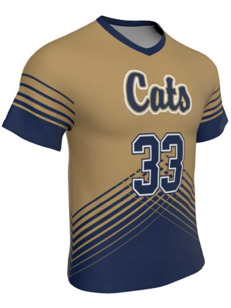 Dawg - Mens/Youth "Fighter" Custom Sublimated Short Sleeve Lacrosse Uniform Short Sleeve All Sports Uniforms