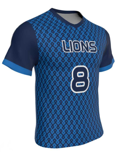 Dawg - Mens/Youth "Night Hunt" Custom Sublimated Short Sleeve Lacrosse Uniform Short Sleeve All Sports Uniforms