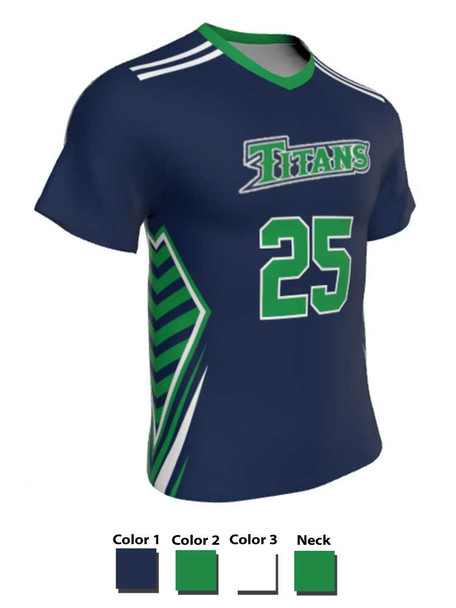 Dawg - Mens/Youth "Bloodline" Custom Sublimated Short Sleeve Lacrosse Uniform Short Sleeve All Sports Uniforms