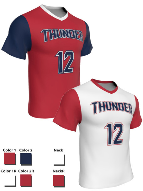 Dawg - Mens/Youth "Pure Bred" Custom Sublimated Short Sleeve Reversible Lacrosse Uniform