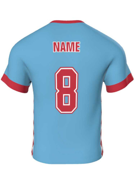 Dawg - Mens/Youth "Alpha Pak" Custom Sublimated Short Sleeve Reversible Lacrosse Uniform Reversible Short Sleeve All Sports Uniforms