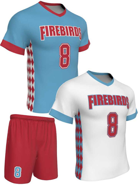 Dawg - Mens/Youth "Alpha Pak" Custom Sublimated Short Sleeve Reversible Lacrosse Uniform Reversible Short Sleeve All Sports Uniforms