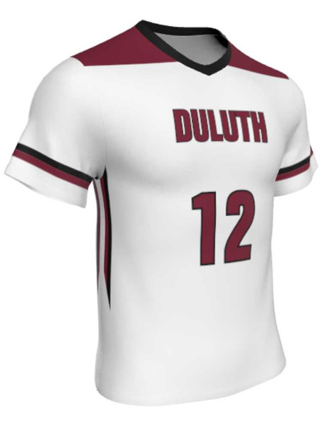 Dawg - Mens/Youth "Bite Back" Custom Sublimated Short Sleeve Reversible Lacrosse Uniform Reversible Short Sleeve All Sports Uniforms