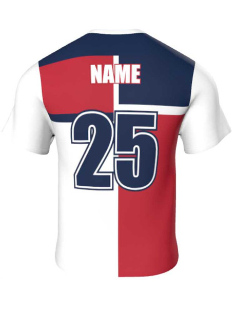 Dawg - Mens/Youth "Breakaway" Custom Sublimated Short Sleeve Reversible Lacrosse Uniform Reversible Short Sleeve All Sports Uniforms