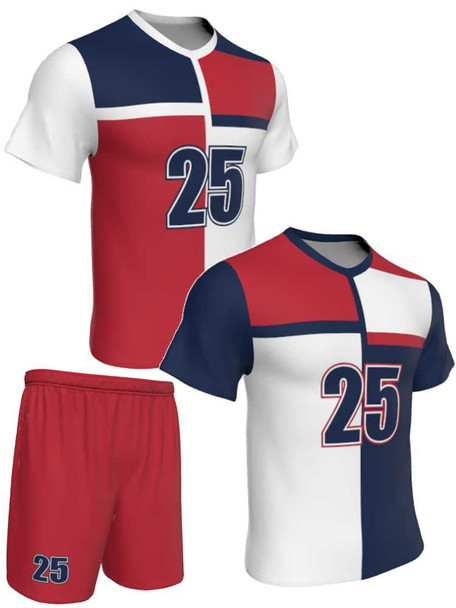 Dawg - Mens/Youth "Breakaway" Custom Sublimated Short Sleeve Reversible Lacrosse Uniform Reversible Short Sleeve All Sports Uniforms