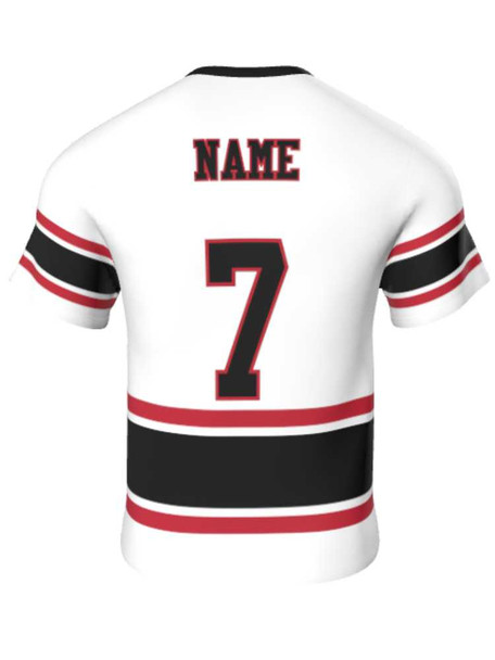 Dawg - Mens/Youth "Fast Lane" Custom Sublimated Short Sleeve Reversible Lacrosse Uniform Reversible Short Sleeve All Sports Uniforms