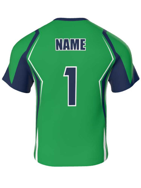 Dawg - Mens/Youth "Full Speed" Custom Sublimated Short Sleeve Reversible Lacrosse Uniform Reversible Short Sleeve All Sports Uniforms