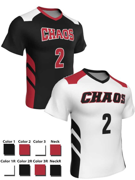Dawg - Mens/Youth "Grind" Custom Sublimated Short Sleeve Reversible Lacrosse Uniform Reversible Short Sleeve All Sports Uniforms