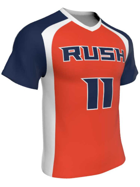 Dawg - Mens/Youth "Iron Muzzle" Custom Sublimated Short Sleeve Reversible Lacrosse Uniform Reversible Short Sleeve All Sports Uniforms