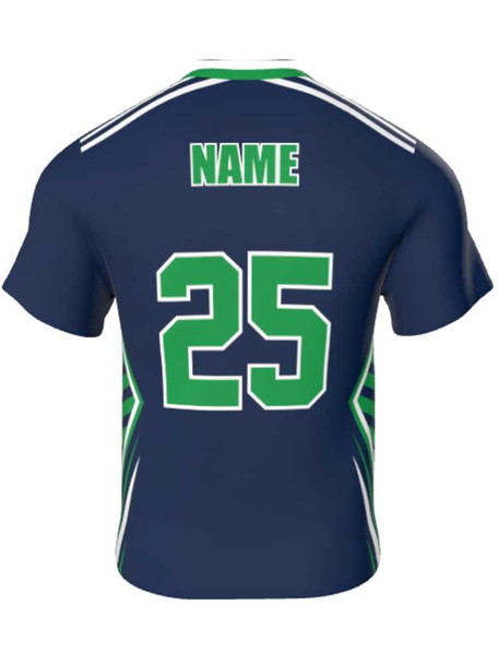 Dawg - Mens/Youth "Pack Leader" Custom Sublimated Short Sleeve Reversible Lacrosse Uniform Reversible Short Sleeve All Sports Uniforms