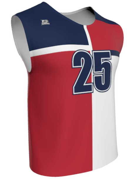 Dawg - Mens/Youth "Breakaway" Custom Sublimated Wide Shoulder Reversible Lacrosse Uniform Reversible Wide Shoulder All Sports Uniforms