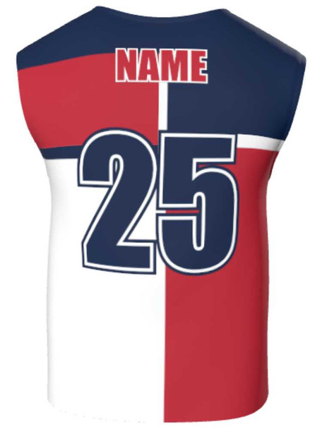 Dawg - Mens/Youth "Breakaway" Custom Sublimated Wide Shoulder Reversible Lacrosse Uniform Reversible Wide Shoulder All Sports Uniforms